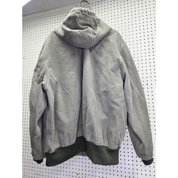Carhartt J280 MOS Jacket Mens 2XLarge Hooded Full Zip Workwear Grunge Make offer - Picture 8 of 10